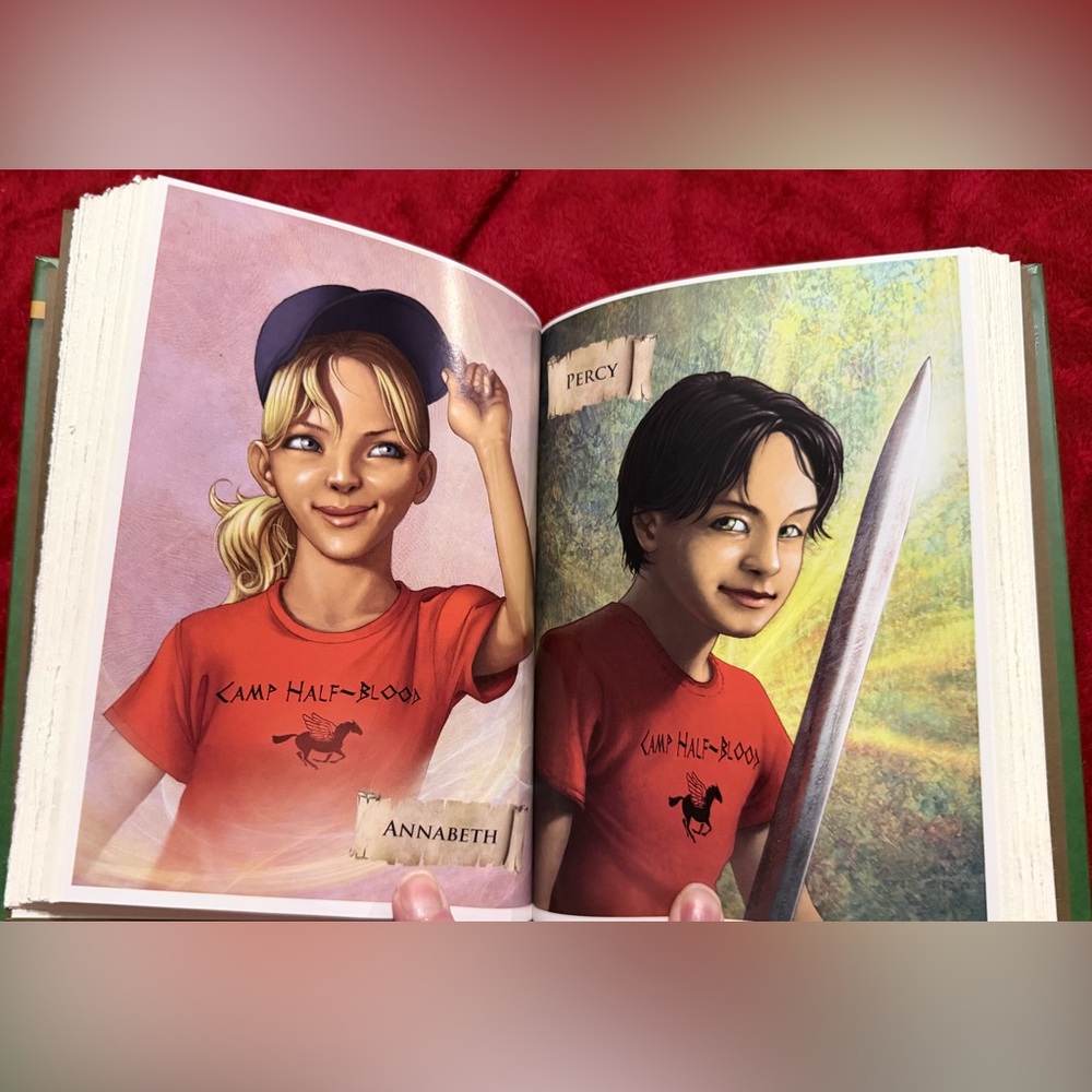 HARDBACK THE DEMIGOD DIARIES YOUNG ADULT BOOK WITH GRAPHICS NO WRITING CREASES - Picture 8 of 11
